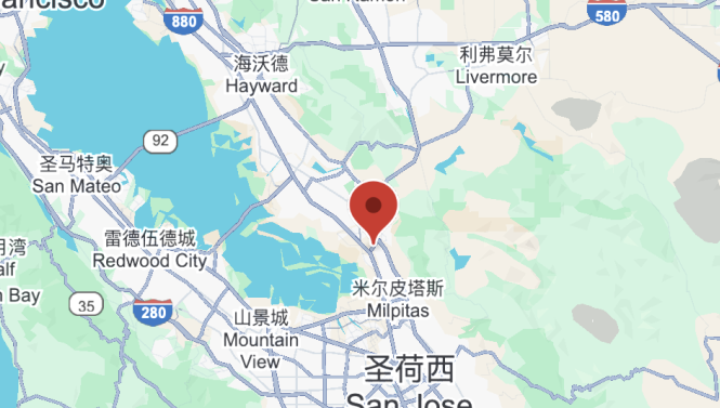 北美办事处建立，坐标：旧金山湾区